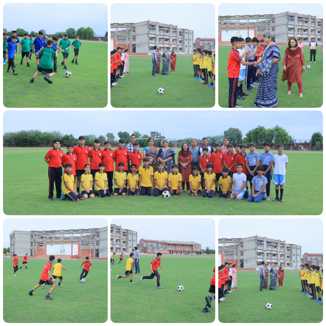 Inter House Football Finals On7th July 2026 Classes 6-8