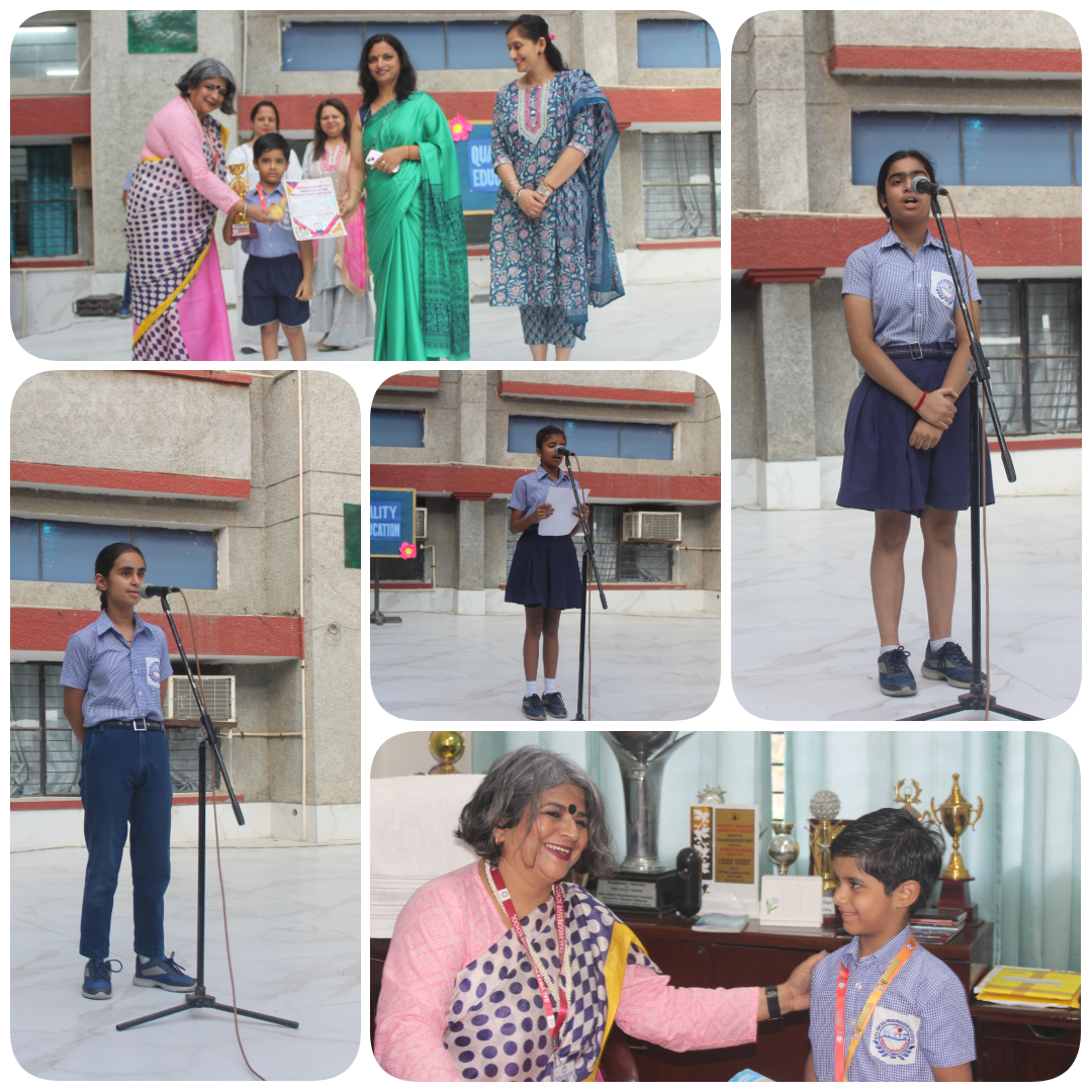 Medal Ceremony for Abacus Championship