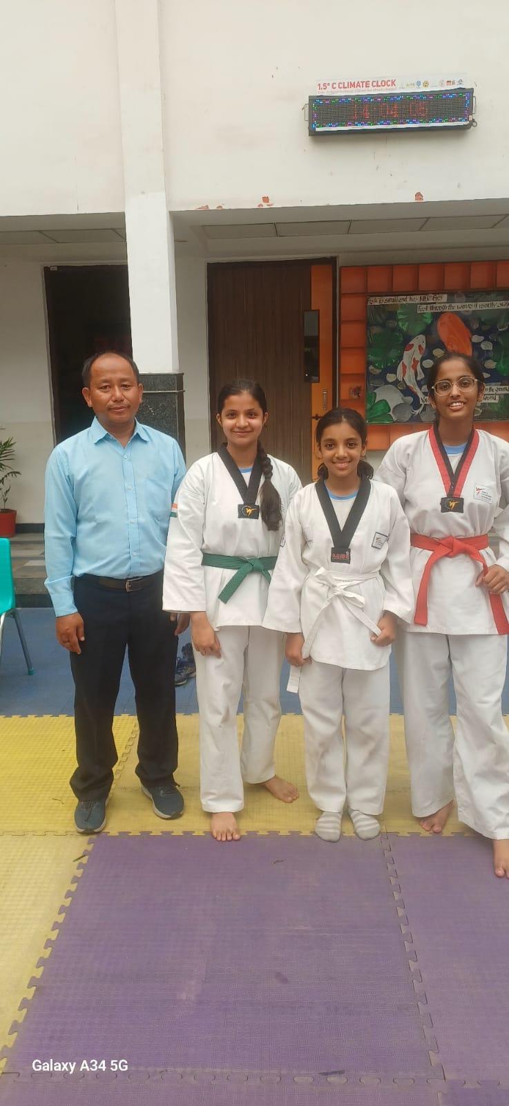 HBSE Taekwondo District Tournament (Girls)