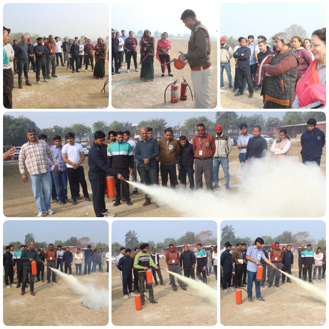 Fire Extinguisher Drill on 18th December 2025