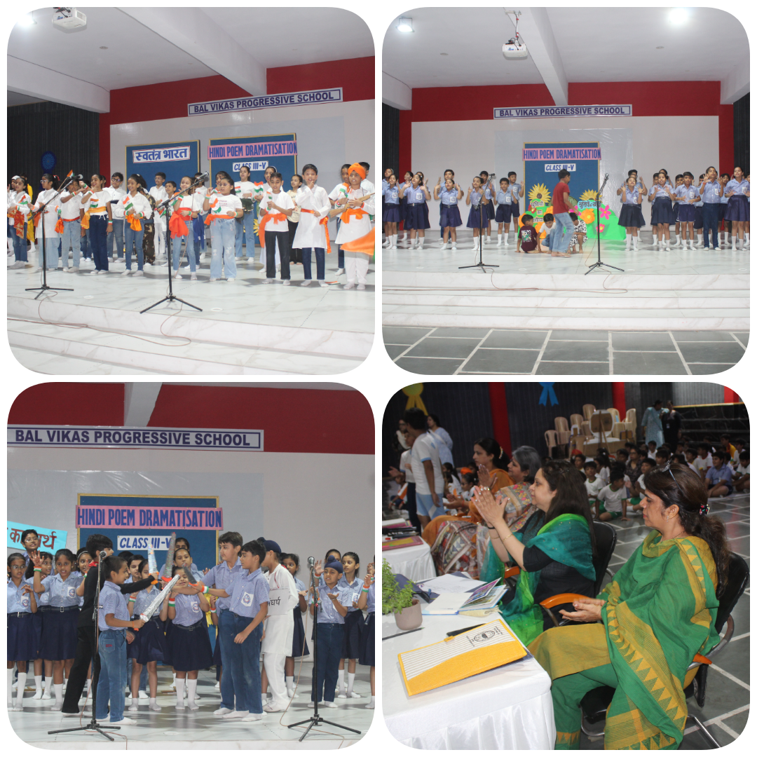 HINDI POEM ELOCUTION CLASS III-V